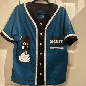 Disney Men’s Oh Boy! Walt Disney World Baseball Shirt